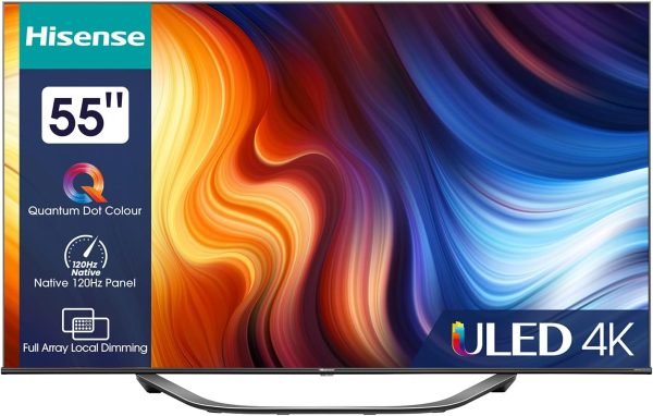 تلفزيون هايسنس مقاس 55 بوصة بدقة UHD 4K HDR10