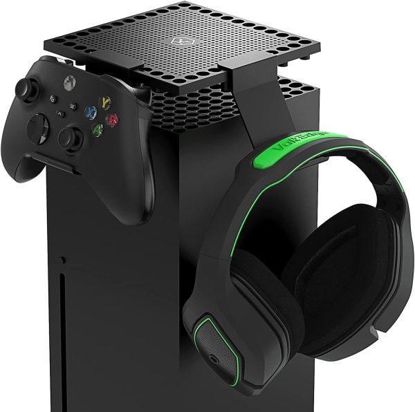 حامل وحدة التحكم بغطاء الغبار لوحدة تحكم Xbox Series X،