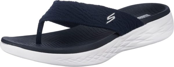 حذاء نسائي سهل الارتداء 600 Sunny Flip Flop من Skechers