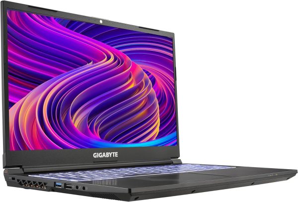 ⁦جيجابايت G5 كيه اي: لابتوب العاب 15.6 انش FHD 144Hz، بطاقة انفيديا جيفورس RTX 3060 وحدة معالجة الرسومات الجرافيكية 6GB GDDR6، انتل كور i5-12500H، ذاكرة 16GB، 512GB SSD، ويندوز 11 هوم (G5 KE-52US213SH)⁩ - الصورة ⁦4⁩