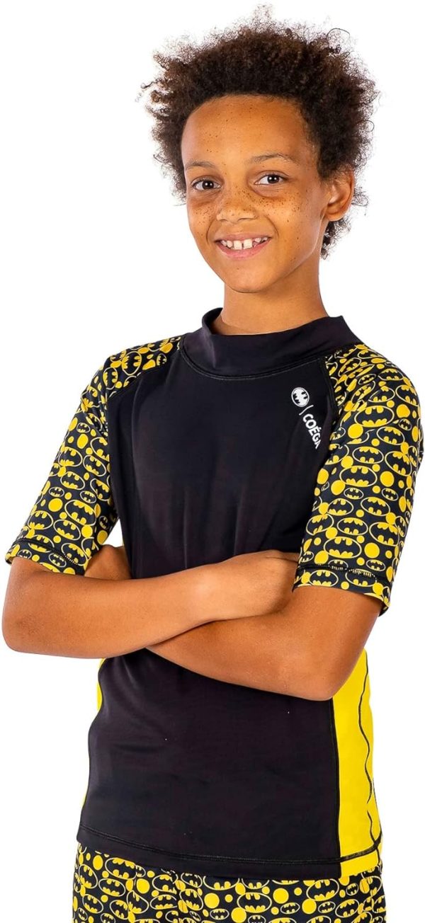 COEGA Youth Boys Rashguard Short Sleeves