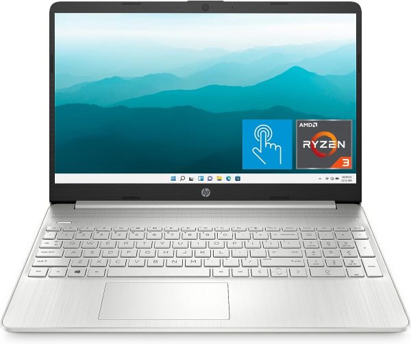 HP لابتوب 15، معالج AMD رايزن 3 5300U، ذاكرة RAM 8GB،