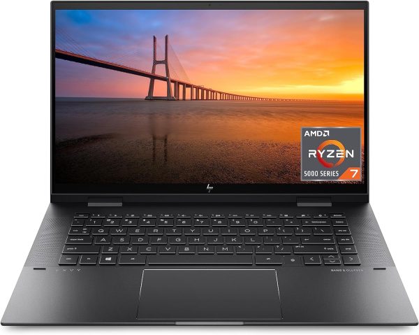 HP لابتوب انفي x360 قابل للتحويل مقاس 15 انش ومعالج