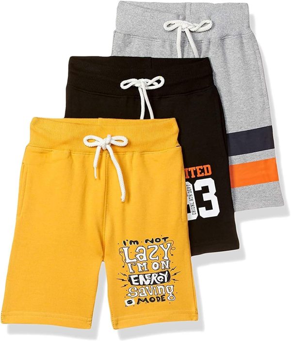 T2F boys Boys shorts Shorts pack of 5