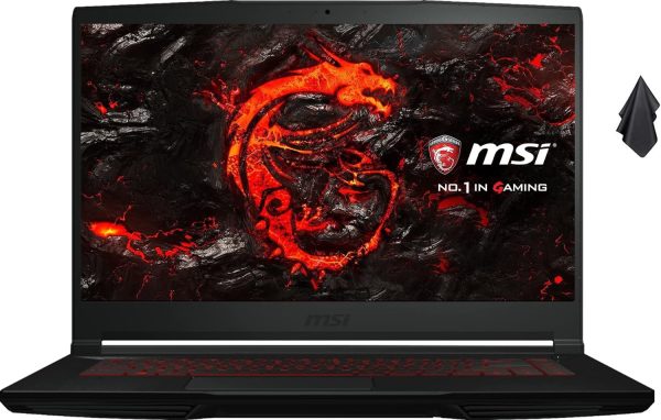 احدث لابتوب العاب MSI GF63 بريميوم بشاشة 156 انش FHD