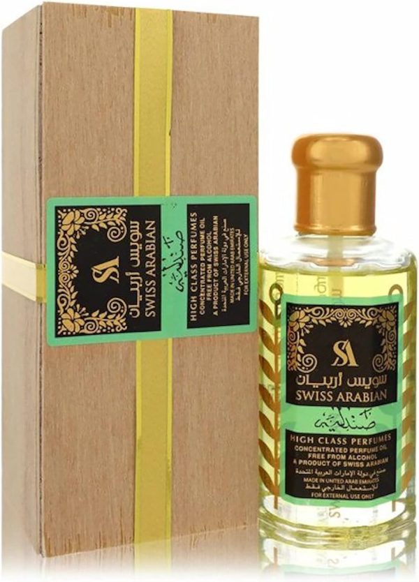 زيت عطري مركز صندالية Eg110 من سويس ارابيان، 95 مل،