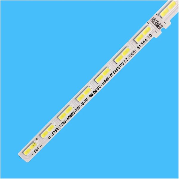 ⁦شريط اضاءة خلفية LED لـ UN75AU8200 UE75AU8000 UN75AU8000 UA75AU8000 S1A8-750SM0-R0 BN96-52594A UN75AU8000FXZA UN75AU8000BXZA UN75AU8000BXZA⁩ - الصورة ⁦3⁩