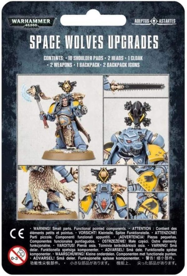 جيمز ووركشوب Warhammer 40000 Space Wolves Upgrade Pack ترقية