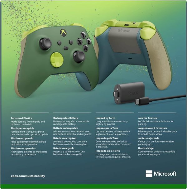 ⁦Xbox Wireless Controller – Remix Special Edition for Xbox Series X|S, One, and Windows Devices، من اكس بوكس، بلوتوث⁩ - الصورة ⁦6⁩