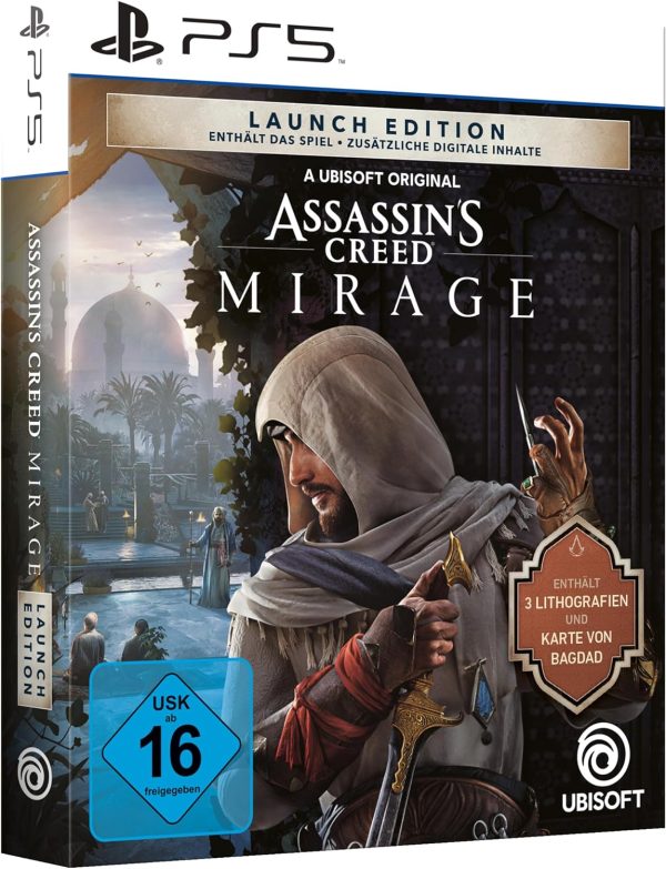 Assassins Creed Mirage Launch Edition PlayStation 5 Uncut