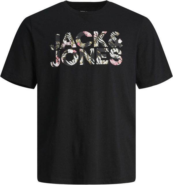 Jack Jones mens Jjejeff Corp Logo Tee Ss O neck