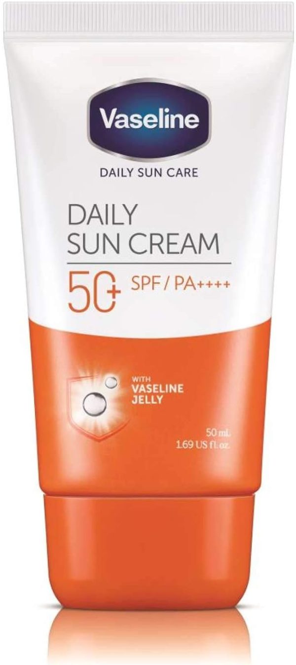 كريم فازلين للاستخدام اليومي للوقاية من الشمس بعامل حماية SPF50،