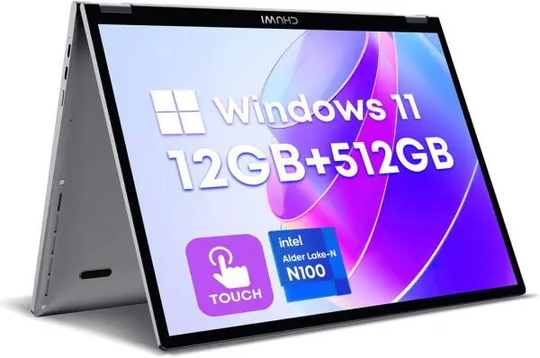 Windowsノート本体 Chuwi MiniBook X N100 SSD 1TB ac6219c4-45f2-42f8-a1d4-