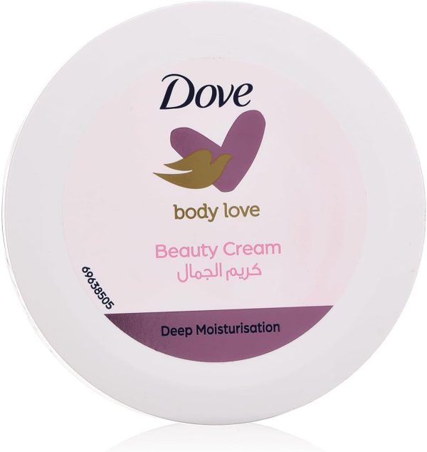 DOVE Nourishing Body Cream with a lightweight nourishing formula Beauty