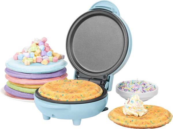 Giles Posner EK4215GSBL Pastel Compact Mini Snack Maker Non Stick