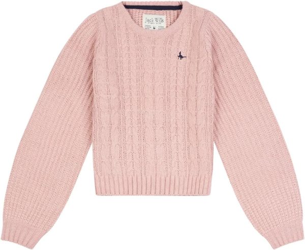 JACK WILLS Girls JWS5223C35 Jack Wills Volumed Jumper