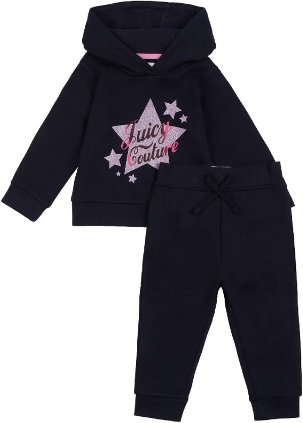 JUICY COUTURE Girls JBX5649883 Star Bb Hoody And Jog Set