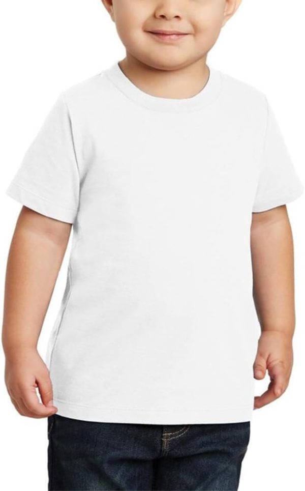 Moneysavers Kids Round Neck boys T Shirt 170 GSM Pure