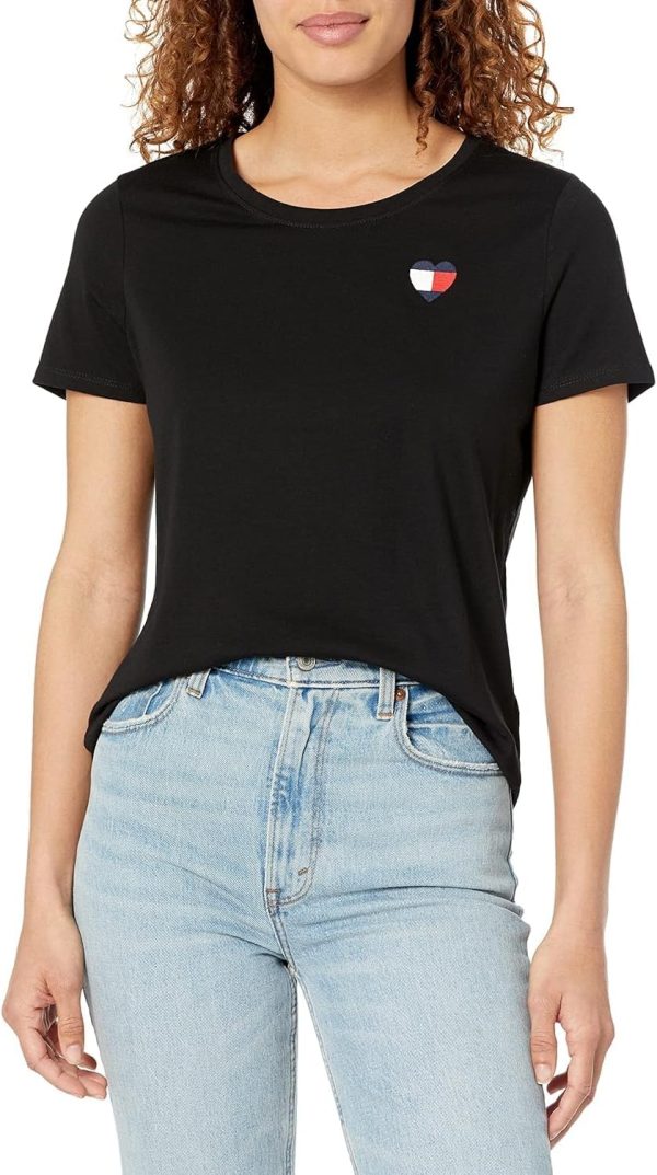 Tommy Hilfiger Womens Short Sleeve Graphic T Shirt