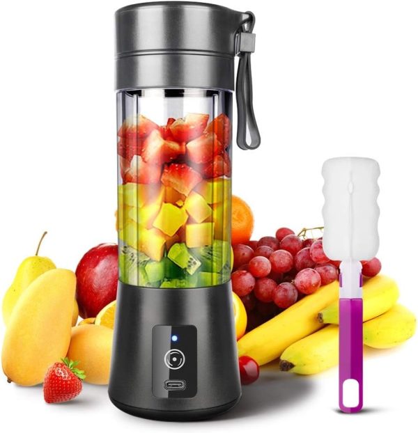 YKSINX Portable Blender Smoothie Blender Personal Mini Blender for Shakes