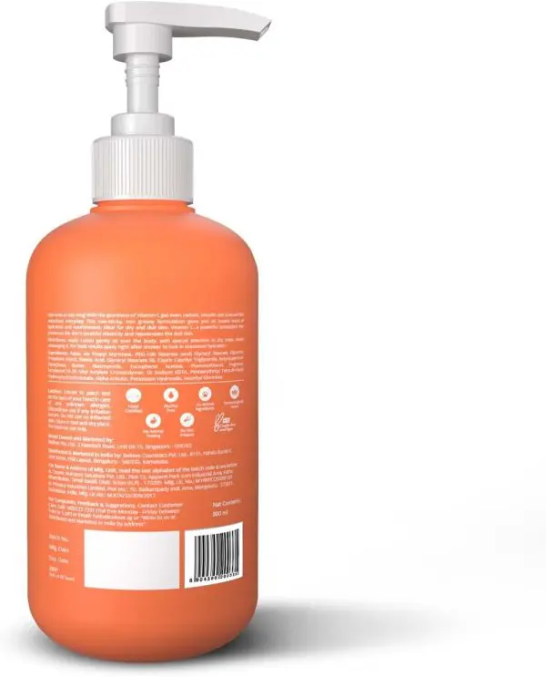 ZM Zayn & Myza Vitamin C Body Lotion, Glow Reviving & Skin