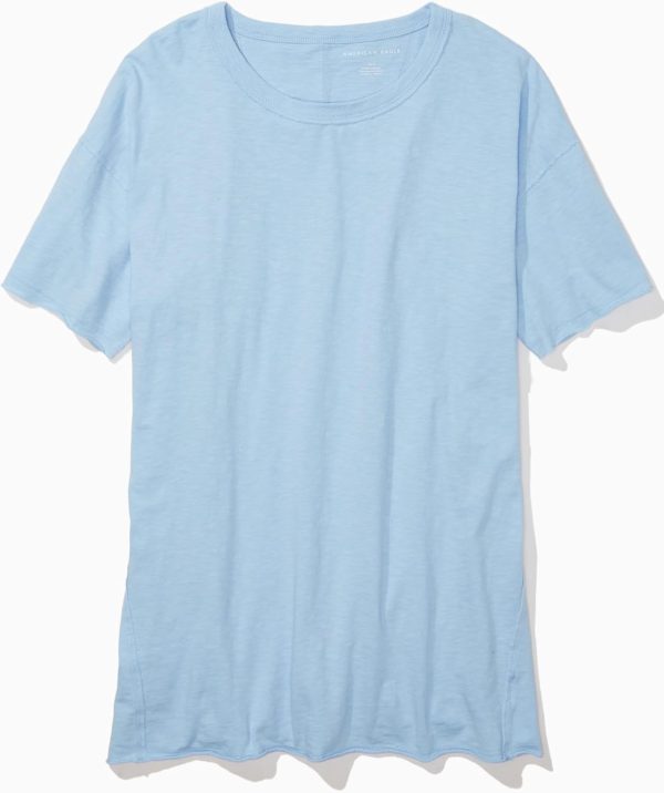 AMERICAN EAGLE Womens U 2370 8742 404 Oversized Tee