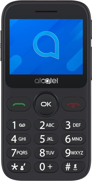 Alcatel 2020 24 80 g Sim Free Grey Senior phone