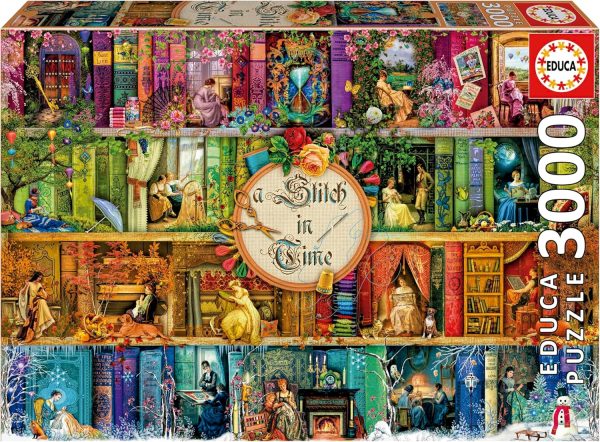 Educa A Stitch in Time 3000 Piece Jigsaw