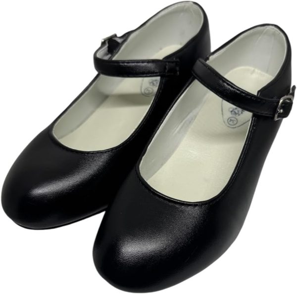 Flamifeel Flamenco Shoes Size 25 to 36 Black