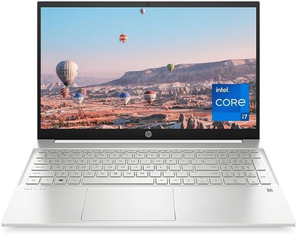 HP لابتوب بافليون 15، معالج انتل كور i7 1165G7 الجيل 11،