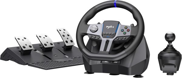 PXN V9Gen2 Gaming Racing Wheel With magnetic Pedals and Shifter