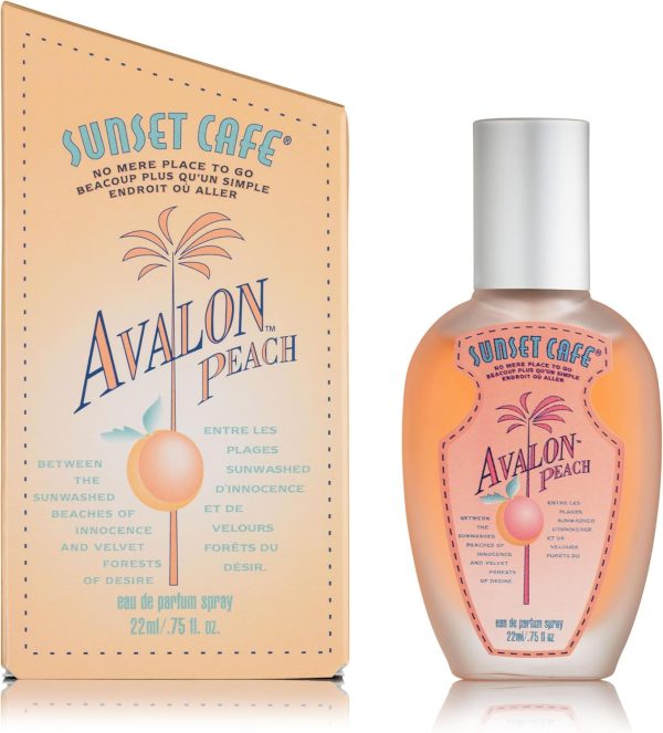 Sunset Cafe Avalon Peach Ed Perfume 22ml عطر سانسيت كافي