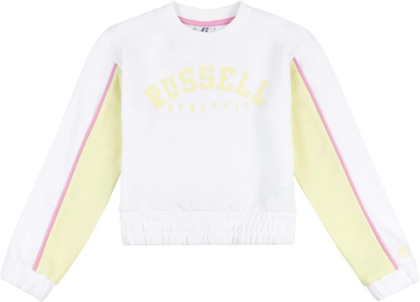 1731796315 Russell Athletic Girls RSL5050002 Crop Sweatshirt Newborn Arona