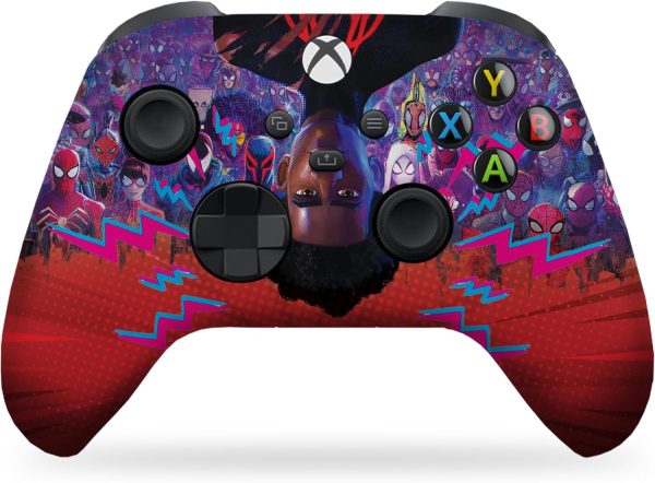 1732353053 DreamController Miles Morales Spidervers Custom X box Controller Wireless compatible with