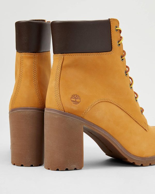 1732565460 حذاء Timberland Tillston ذو ياقة مزدوجة 15.24 سم، من تيمبرلاند، أسيتات فينيل الإيثيلين EVA، جلد