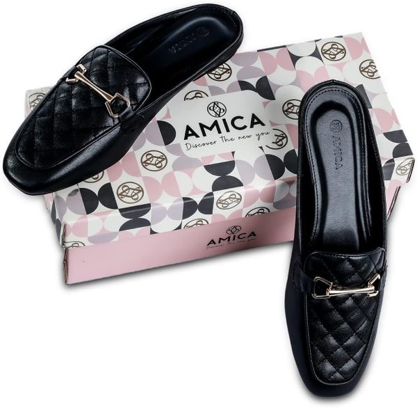 ⁦AMICA Bertha womens Mule⁩ - الصورة ⁦6⁩