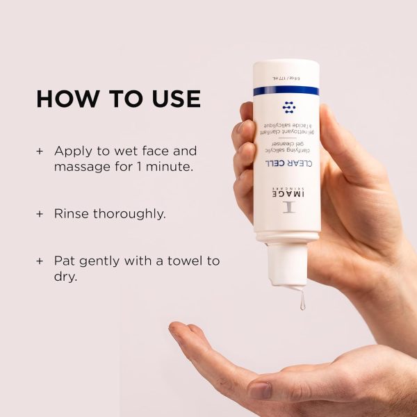 ⁦Image Skincare Clear Cell Salicylic Gel Cleanser (177ml)⁩ - الصورة ⁦5⁩