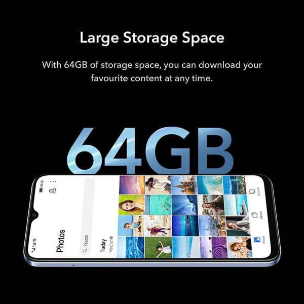 1732676834 جوال هونر X6 464GB لون اسود، بشريحتين، اكس 6