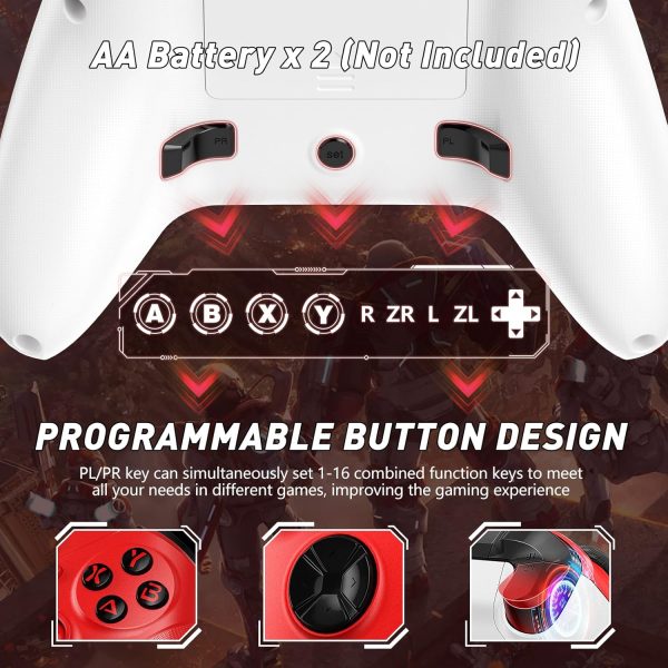 ⁦[Need to Upgrade] Xbox Controller Wireless, Xbox One Controller for Xbox Series X/S, Xbox One X/S, Xbox One & PC Windows Gamepad with Dual Vibration Motors, TURBO and Macro Function⁩ - الصورة ⁦7⁩