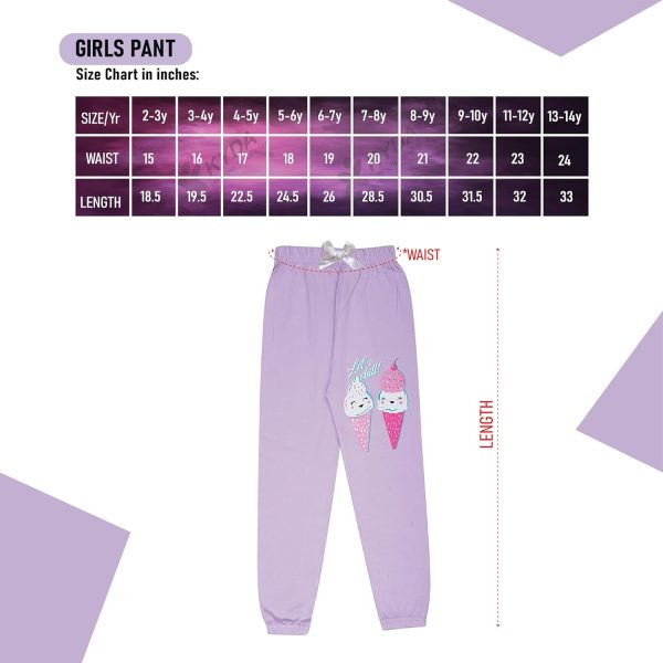 ⁦KYDA KIDS Girls GP3A Track Pants⁩ - الصورة ⁦7⁩