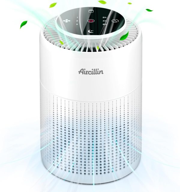 Aircillin Air Purifiers for Bedroom with HEPA Filters Air Purifier