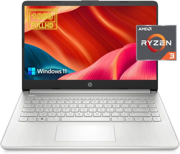 HP لابتوب 2023 الاحدث 14 للانتاجية والترفيه، شاشة 14 انش