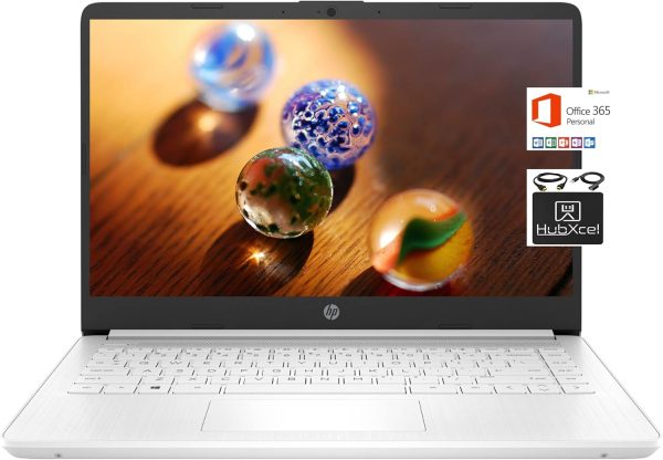 HP لابتوب 2023 بشاشة HD 14 انش ومعالج انتل سيليرون