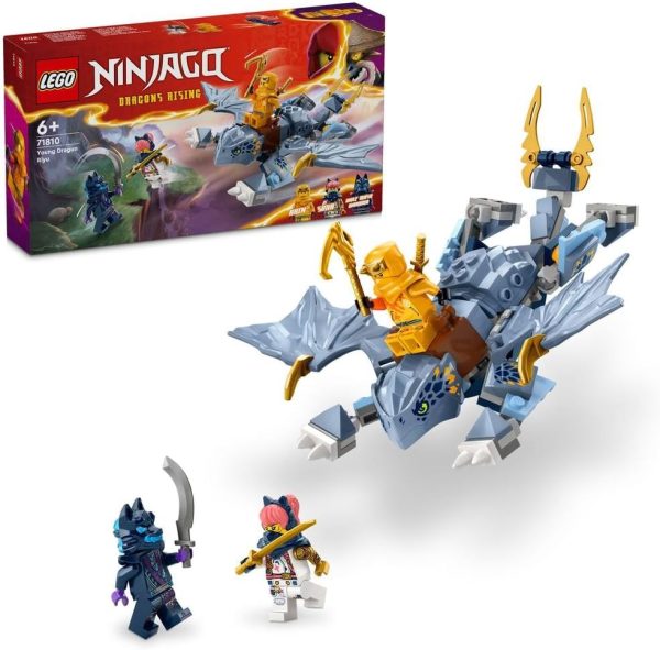 LEGO NINJAGO Young Dragon Riyu Toy Dragons Rising Playset for