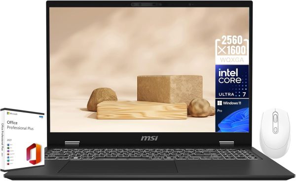 MSI لابتوب برستيج 16 ايه اي ايفو رفيع للغاية للاعمال