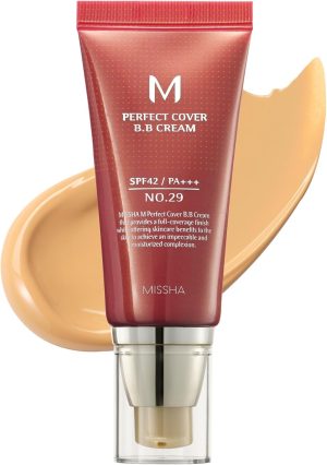 Missha M Perfect Cover BB Cream No29 Caramel Beige