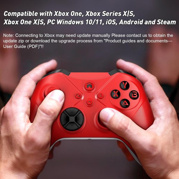 ⁦[Need to Upgrade] Xbox Controller Wireless, Xbox One Controller for Xbox Series X/S, Xbox One X/S, Xbox One & PC Windows Gamepad with Dual Vibration Motors, TURBO and Macro Function⁩ - الصورة ⁦2⁩