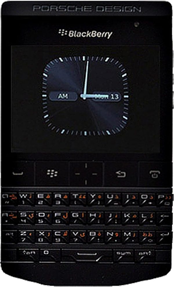 Porsche Design Blackberry P9981Black for Users with Special Arabic Qwerty