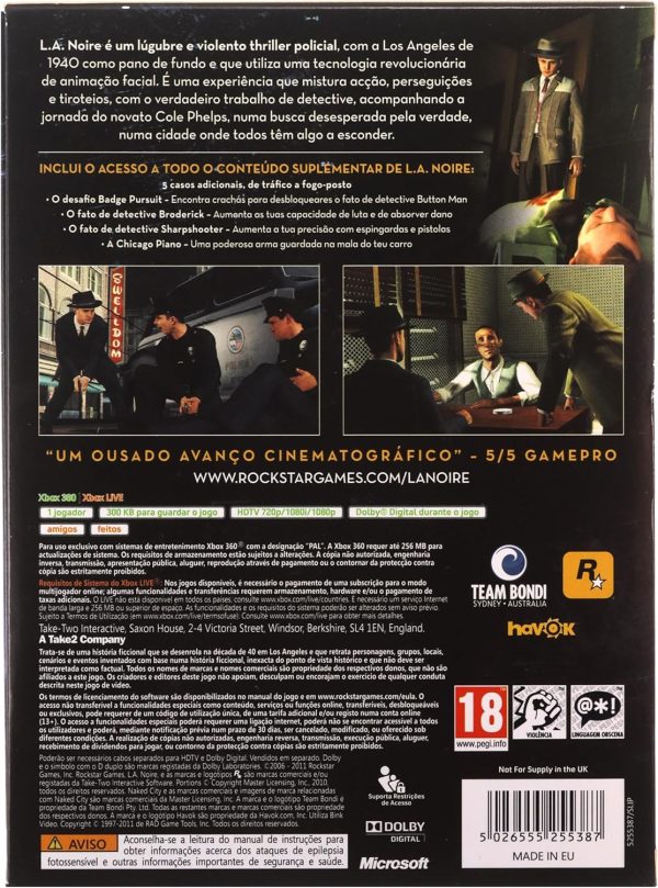 ROCKSTAR GAMES L.A. Noire Complete Edition POR