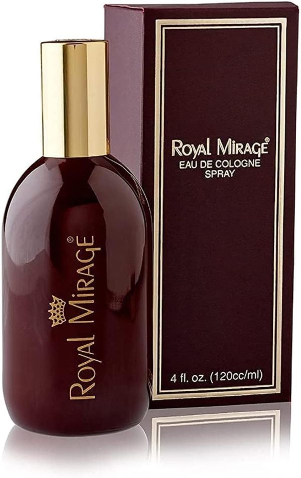 Royal Mirage Fresh Eau De Cologne Original Brown Perfume Spray